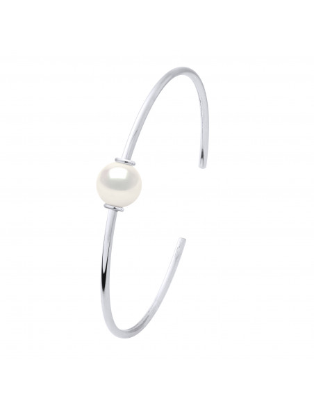 Braccialetto rotondo per talloni da taglio da 9 mm in argento 925 - Camille