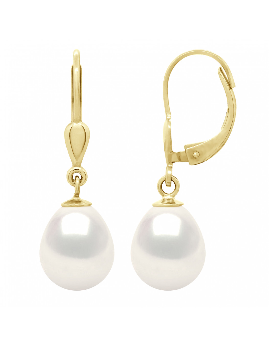 Véritable Perle d'eau douce Paire de 3 perles noires diamètre différents  Création de boucle d'oreille Pendentif - Perles et Apprêts - Eurasian Style