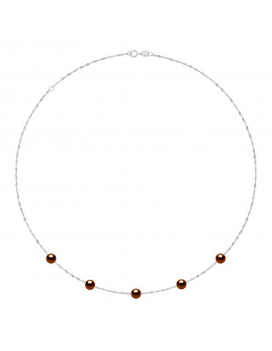 Collier Or Jaune Maille Singapour et Véritable Perle de Tahiti