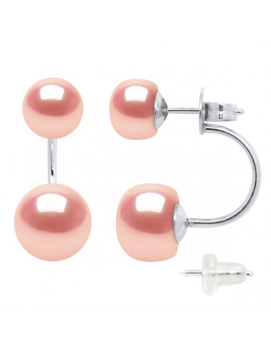 Orecchini Duo argento Cultura perline 925 - Eva