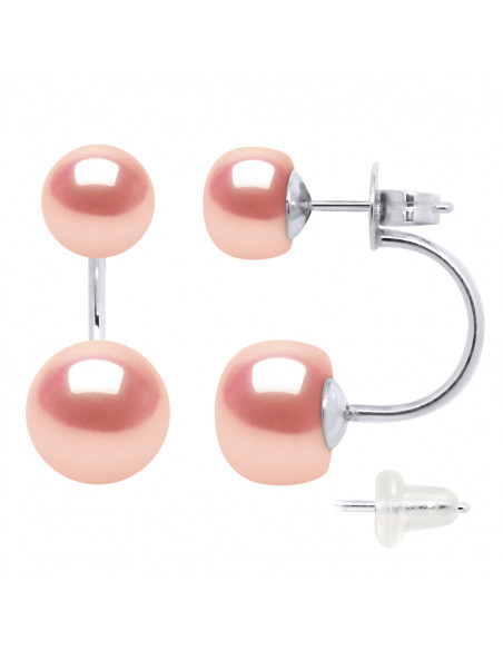 Orecchini Duo argento Cultura perline 925 - Eva