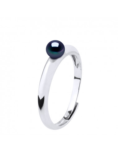 4 mm Culture Pearl ring in 925 - LEA silver