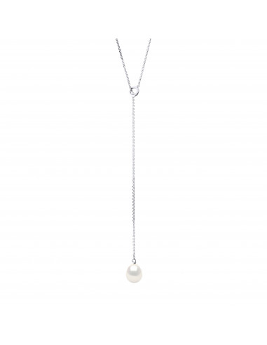 Collar de lazo de oro y cuna de la cultura de pera 6 mm - María