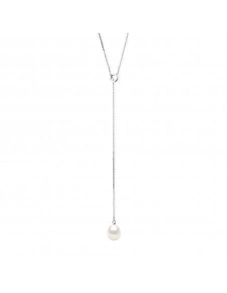 Collar de lazo de oro y cuna de la cultura de pera 6 mm - María