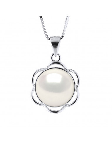 Collana in argento veneziano e collana reale perla