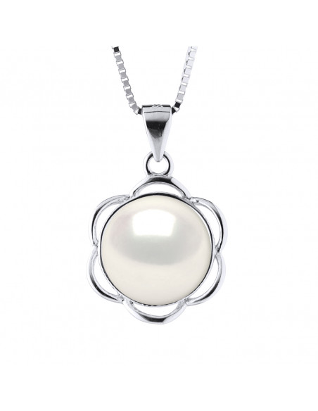 Collana in argento veneziano e collana reale perla