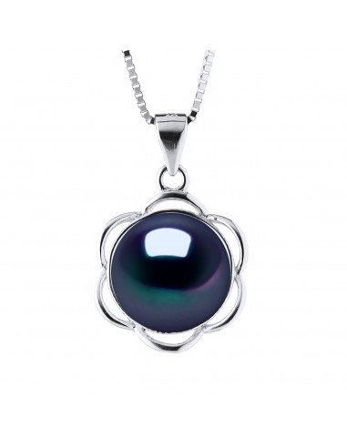 Collana in argento veneziano e collana reale perla