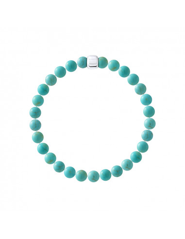 Turquoise Schutzarmband - 925 Silber - Thasos