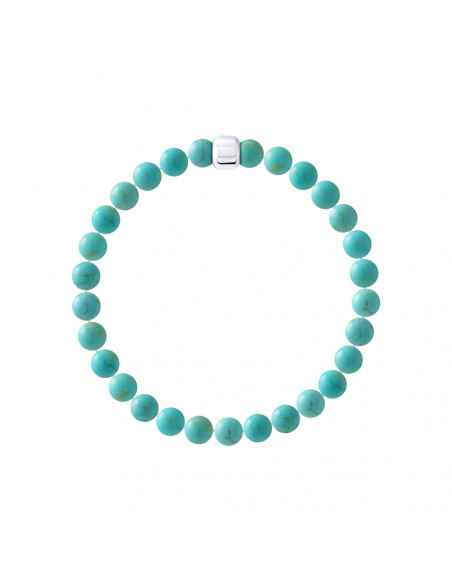 Turquoise Schutzarmband - 925 Silber - Thasos