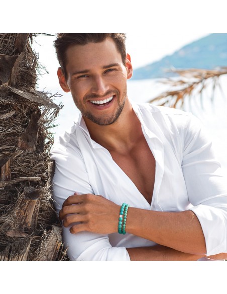 Pulseras Dúo en Turquesa Genuine - Plata 925 - Zen