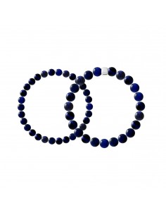 Duo-Armbänder in Falcon Eye - 925 Silber - Zen