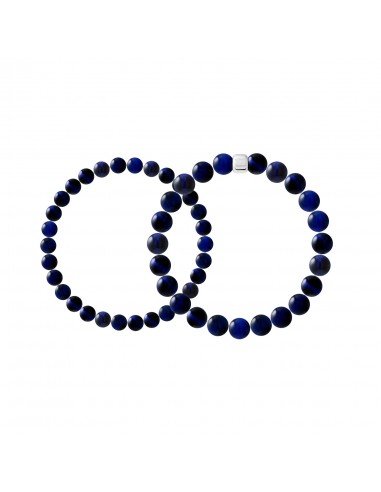 Bracciali DUO in Falcon Eye - 925 Silver - Zen