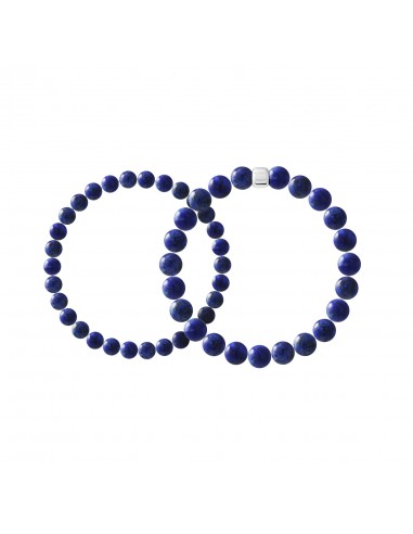 LAZULI LAPIZ DUO Bracelets - Silver 925 - ZEN