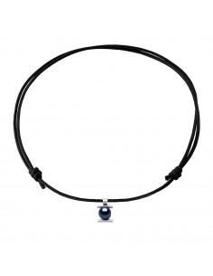 Collier Perle de Culture Noire - Argent 925 - YIA