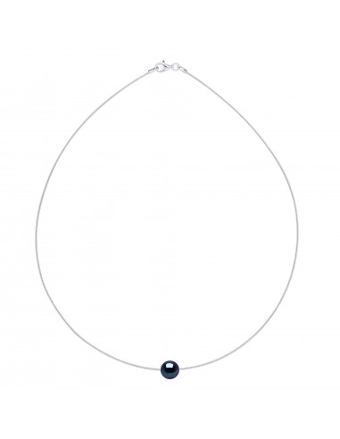 Omega Ronda Cultura collar de cuentas 9 mm en plata 925 - NATALIA