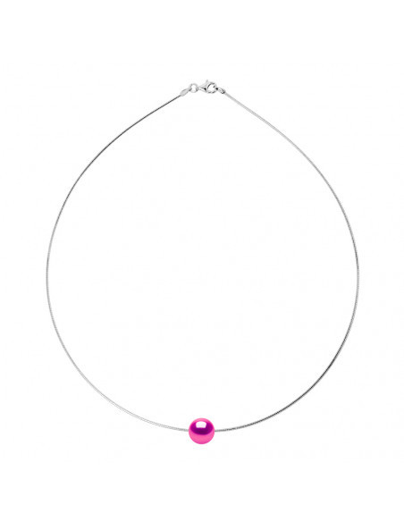 Omega Ronda Cultura collar de cuentas 9 mm en plata 925 - NATALIA