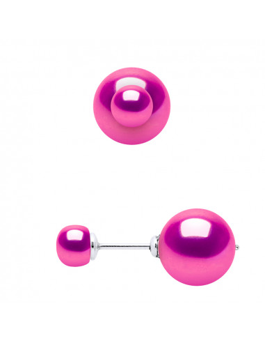 Doppie orecchini perline in argento 925 - Lana