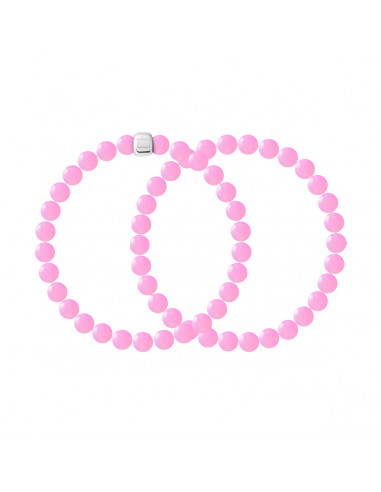 Pulseras de dúo de ágata de plata 925 - Sauce