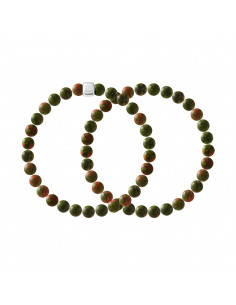 Pulseras de plata natural de plata natural - Sauce