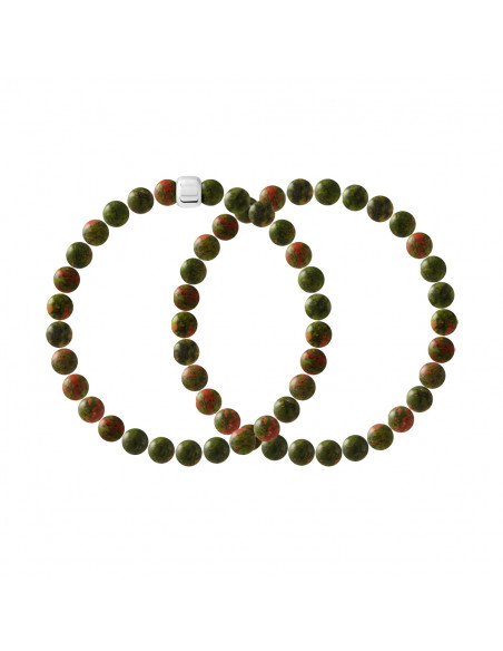 Pulseras de plata natural de plata natural - Sauce