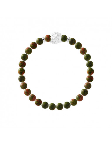 Bracciale in argento naturale non aggressivo 925 - potenza floreale