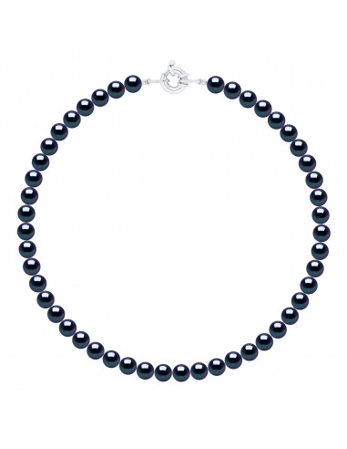 Collana Classifica Real Pearls Argento Argento Chiusura