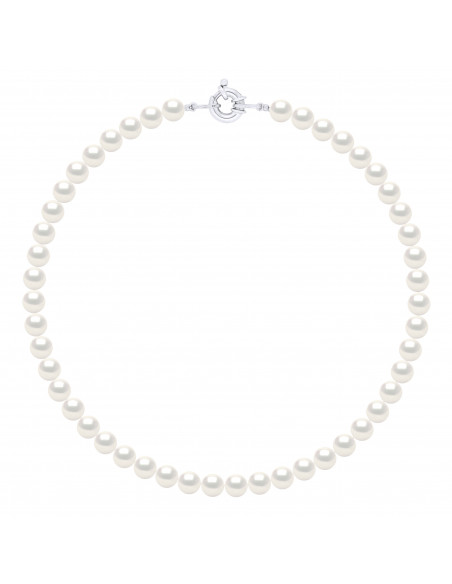 Collar Rango Real Pearls Silver Silver Scrap