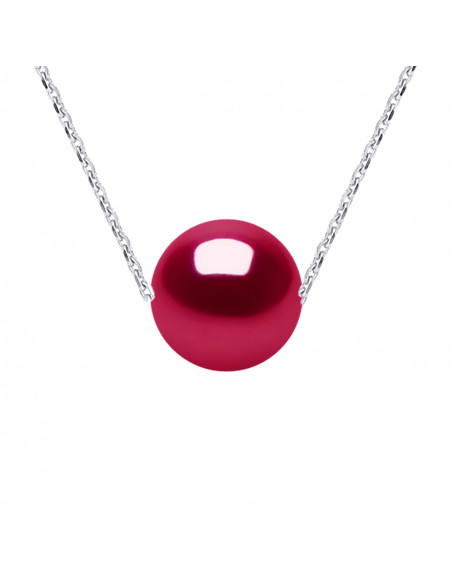 Collana per perle di cultura rotonda da 10 mm - 7 colori disponibili - Argento 925 - Llona