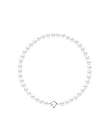 Sterling silver clasp bracelet and real random culture beads