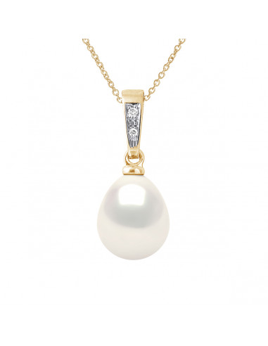 Gold- und Diamant-Birne Birne Birne 8 mm - Kiara