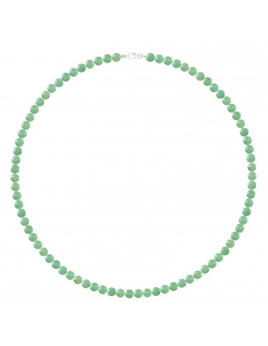 Green Aventurine Necklace - Different Lengths - Silver 925 - Lucy