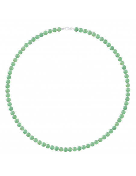 Green Aventurine Necklace - Different Lengths - Silver 925 - Lucy