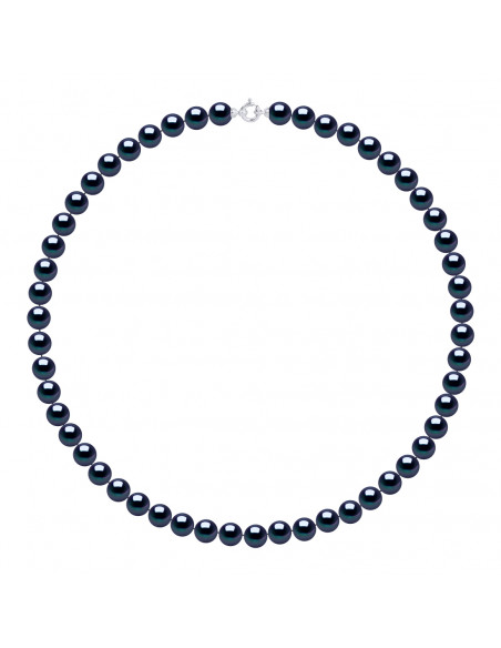 Collana rotonda per perle da 9 mm - lunghezza 50 cm - 2 colori - Clospelli d'oro - Milla