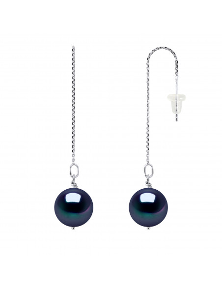 Earrings Douxes in Gold and Culture Beads - 2 Colors - Sandra