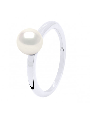 Anello per perle di cultura in argento 925 - 2 colori - Lou