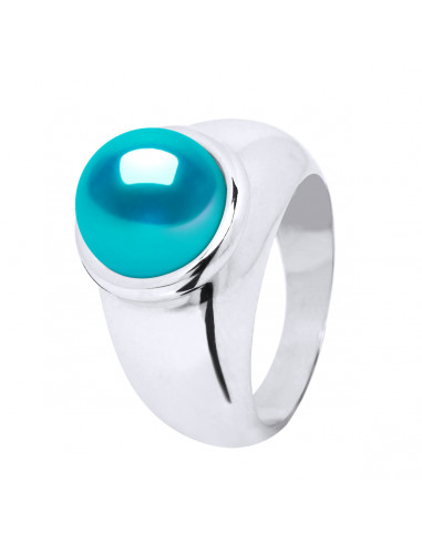 925 Pulsante per perle e cultura in argento 925 9-10 mm - 3 colori - Lena