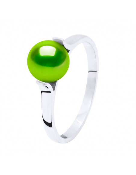 Perle di coltura rotonda 7 mm in argento 925 - 3 colori - Luana