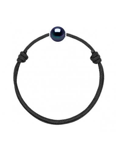 Collegamento Collegamento Branco di cultura di lusso 10 mm - 10 Colore del cavo - Argento 925 - MONA