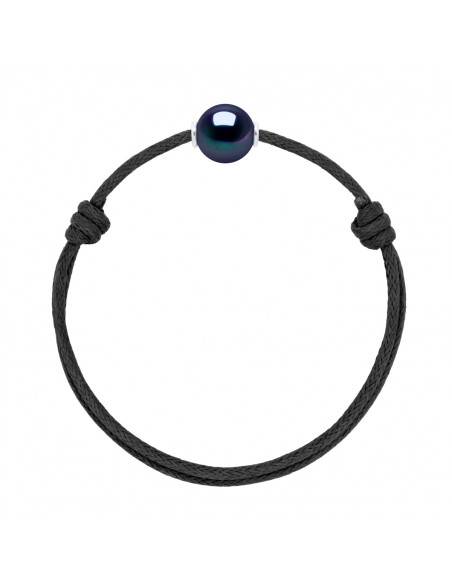 Collegamento Collegamento Branco di cultura di lusso 10 mm - 10 Colore del cavo - Argento 925 - MONA