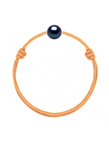 Collegamento Collegamento Branco di cultura di lusso 10 mm - 10 Colore del cavo - Argento 925 - MONA