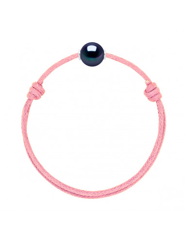 Collegamento Collegamento Branco di cultura di lusso 10 mm - 10 Colore del cavo - Argento 925 - MONA