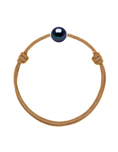 Collegamento Collegamento Branco di cultura di lusso 10 mm - 10 Colore del cavo - Argento 925 - MONA