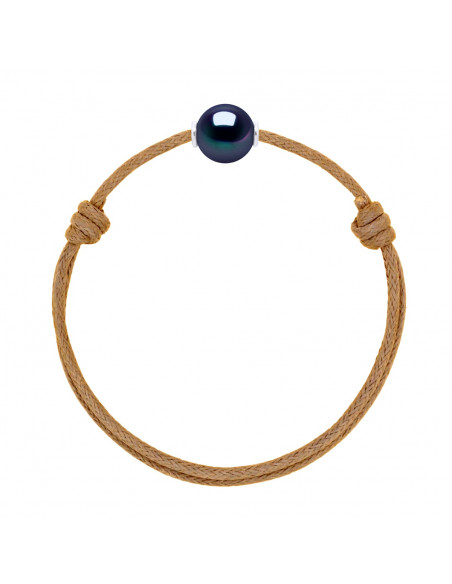 Collegamento Collegamento Branco di cultura di lusso 10 mm - 10 Colore del cavo - Argento 925 - MONA