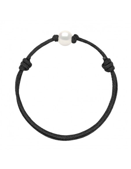Bracelet Lien Coulissant Perle de Culture 9 mm - 8 Coloris de Perles - TANIA