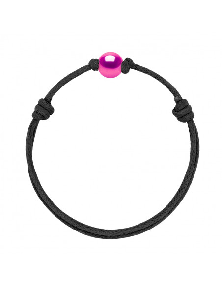 Sliding link bracelet 9 mm culture pearl - 8 pearl colors - Tania