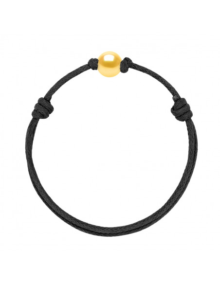 Bracelet Lien Coulissant Perle de Culture 9 mm - 8 Coloris de Perles - TANIA