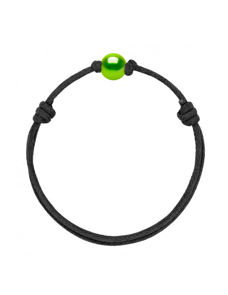Bracelet Lien Coulissant Perle de Culture 9 mm - 8 Coloris de Perles - TANIA