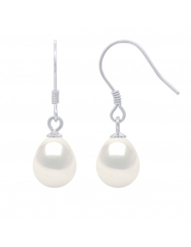 Pendientes de perlas de perlas de perlas - 4 colores - Plata 925 - Lily