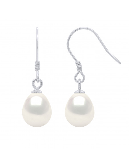 Orecchini per perle per perle perla per perle - 4 colori - Argento 925 - Giglio