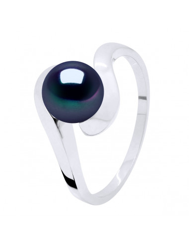 Anillo de plata 925 Millièmes & Pearls de Culture d'Eau Douce-Royal Pacific Pearl Manufacture